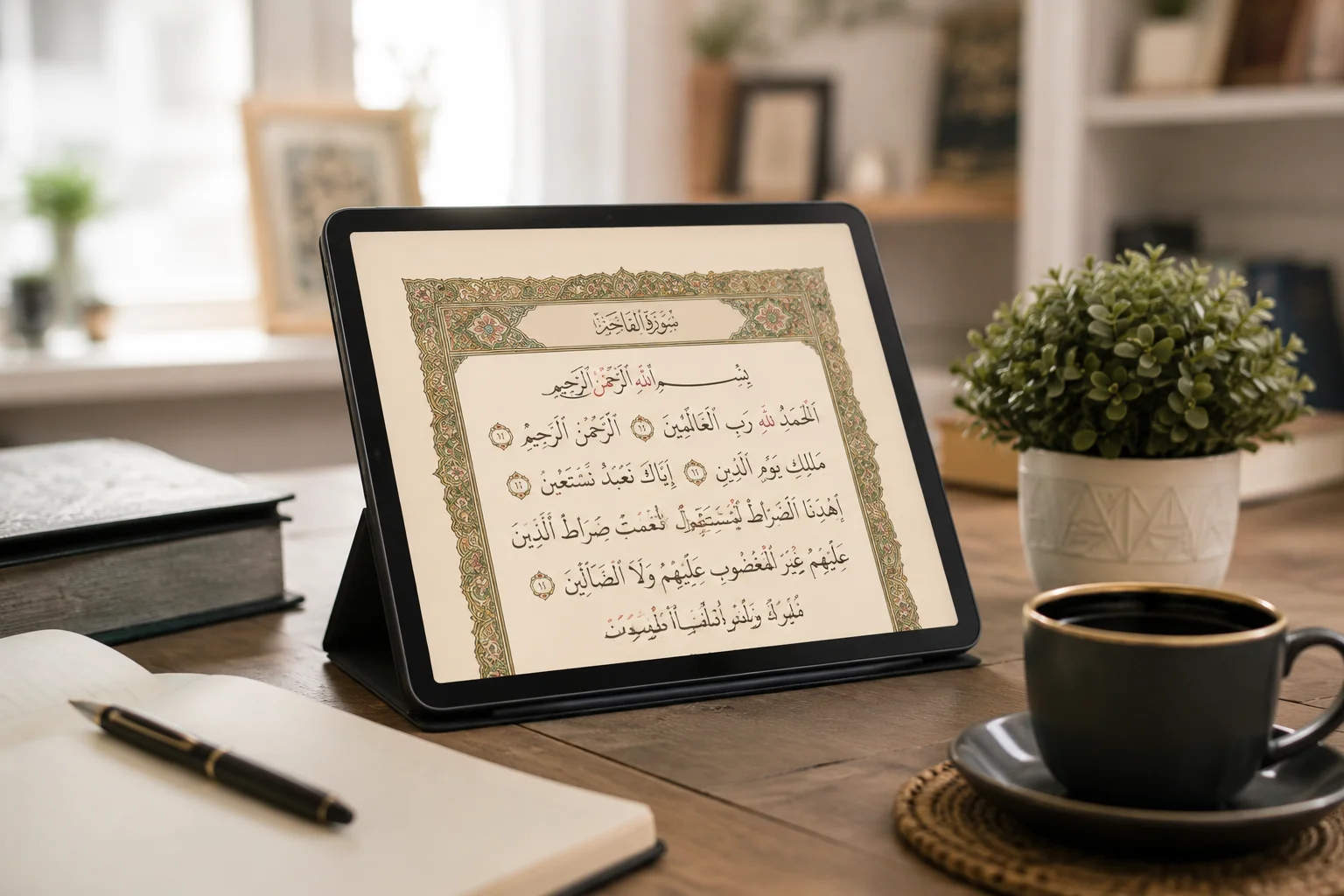Home 11 Interactive online Quran class with native Arab tutors.