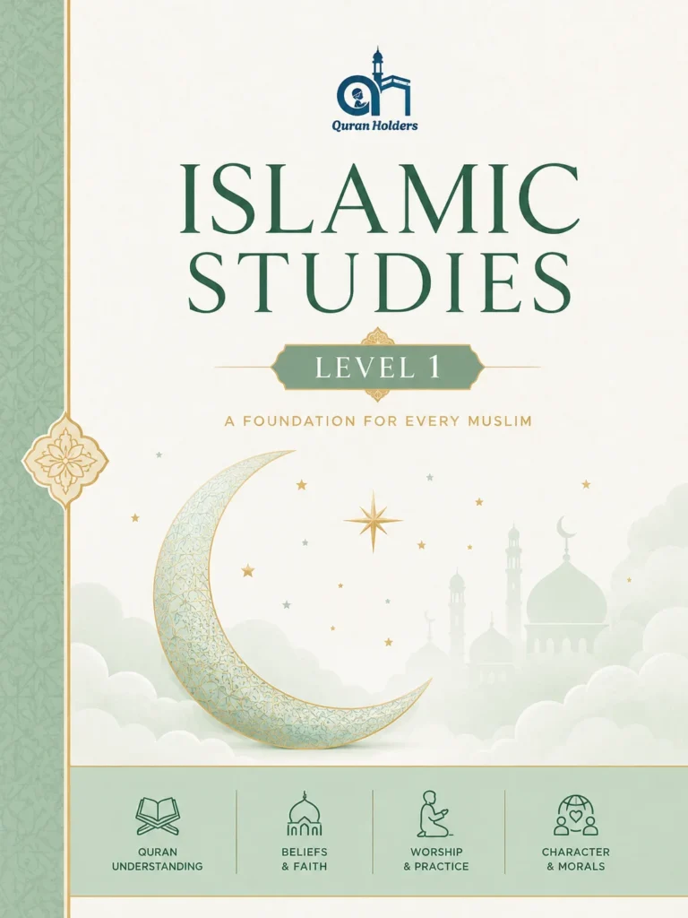 Islamic Books 2 Islamic Studies Level 1 PDF Book Cover.