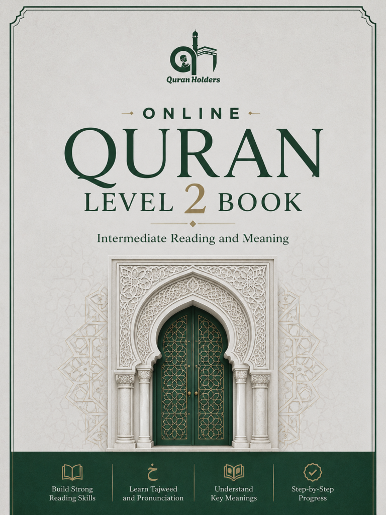Quran Books 4 Online Quran Level 2 PDF Book Cover.